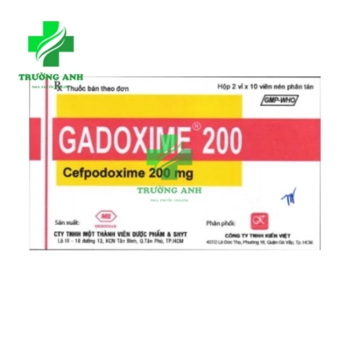 Gadoxime 200 - Thuốc điều trị nhiễm khuẩn hiệu quả