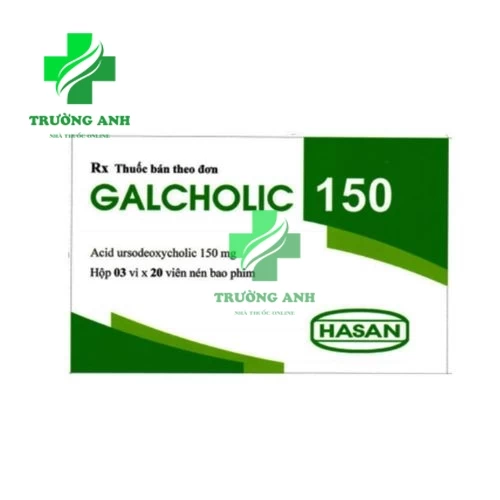 Galcholic 150mg Hasan - Điều trị sỏi mật, xơ gan mật hiệu quả