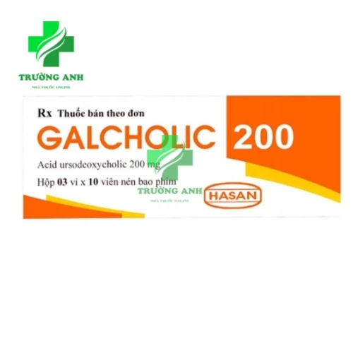 Galcholic 200 Hasan - Điều trị bệnh sỏi túi mật hiệu quả