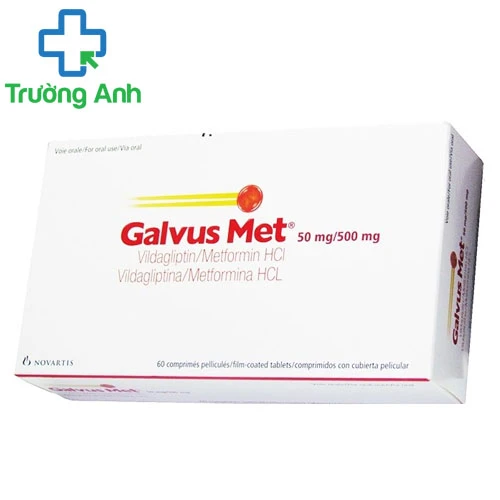 Galvus MET 50mg/500mg - Thuốc giúp hạ đường huyết hiệu quả