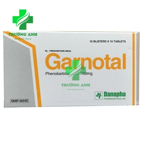 Garnotal 100mg - Thuốc điều trị động kinh hiệu quả 