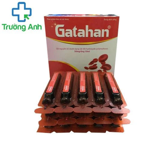 Gatahan - Giúp bổ sung sắt, hỗ trợ điều trị thiếu máu