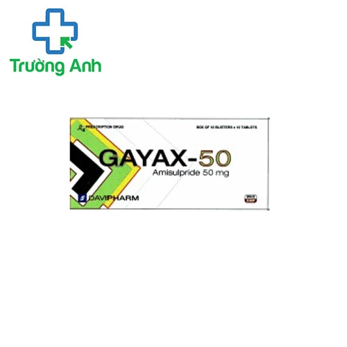 Gayax 50 - Thuốc điều trị tâm thần phân liệt hiệu quả