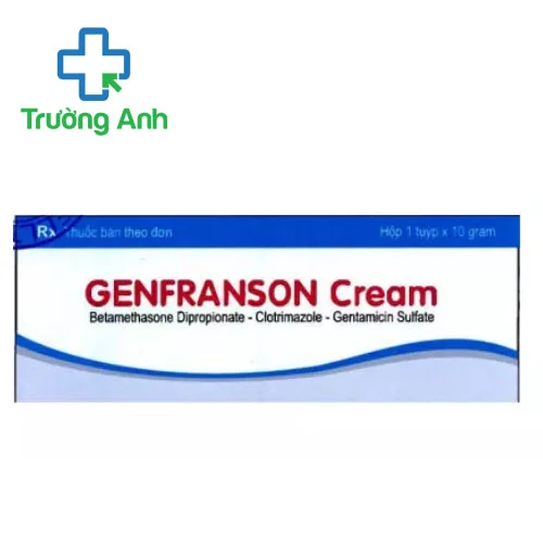 Genfranson cream - Thuốc bôi điều trị bệnh da liễu hiệu quả