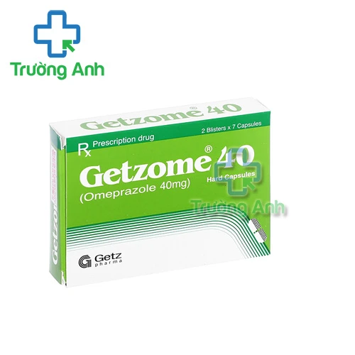 Getzome 40mg Getz Pharma (bột tiêm) - Điều trị loét tá tràng