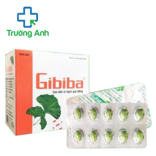 Gibiba - Điều trị thiểu năng tuần hoàn não hiệu quả