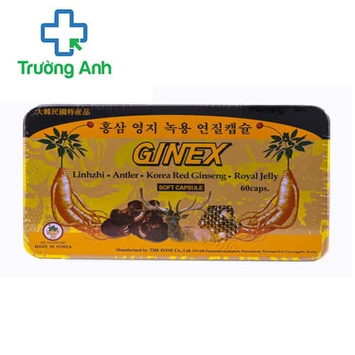 GINEX - Sâm tăng lực, tăng cường sức khỏe của Hàn Quốc