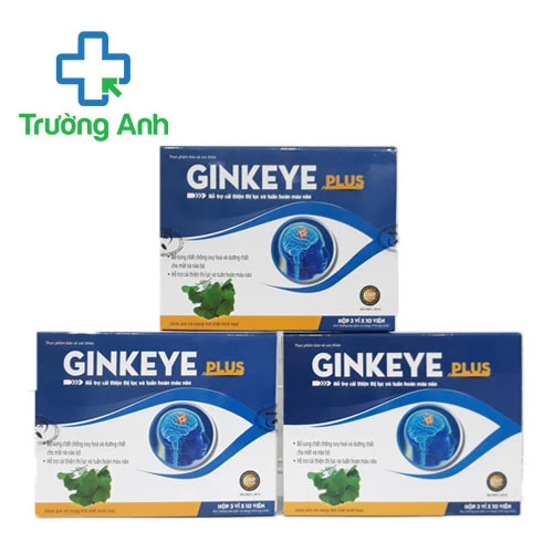 Ginkeye Plus - Hỗ trợ cải thiện thị lực và tuần hoàn máu não