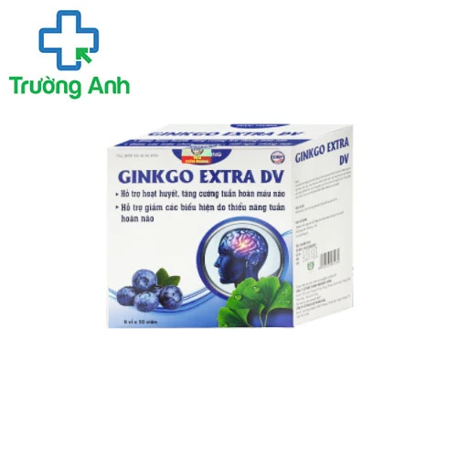 Ginkgo Extra DV 200mg - Hỗ trợ hoạt huyết, tăng tuần hoàn máu não
