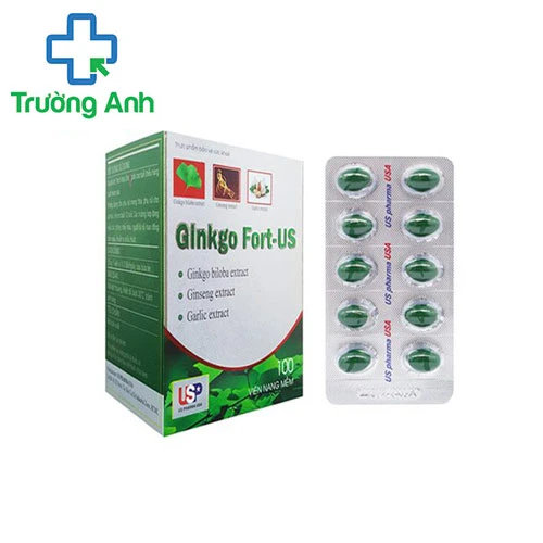 Ginkgo Fort-US - Giúp điều trị suy tĩnh mạch bạch huyết hiệu quả