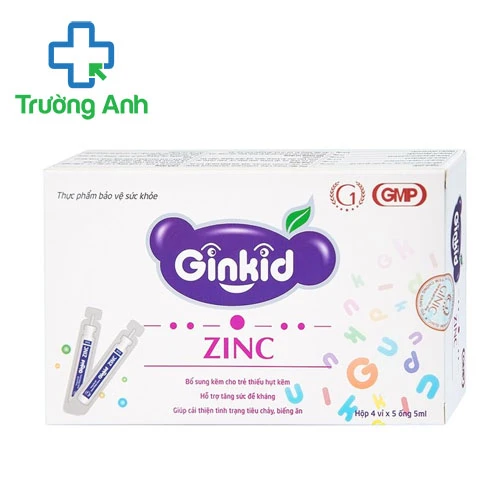 Ginkid Zinc Abipha - Sản phẩm giúp tăng cường sức đề kháng