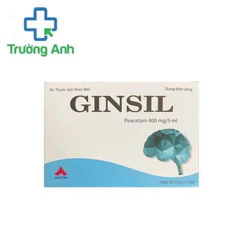 Ginsil 400mg/5ml CPC1HN - Thuốc điều trị chóng mặt