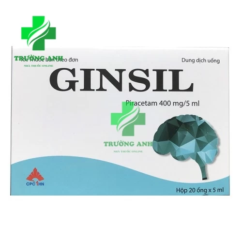 Ginsil 400mg/5ml CPC1HN - Thuốc điều trị chóng mặt