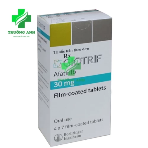 Giotrif 30mg - Thuốc kê đơn điều trị ung thư phổi của Đức