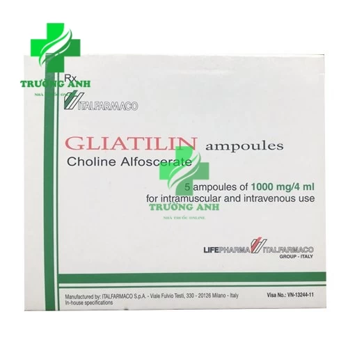 Gliatilin 1000mg/4ml - Thuốc bảo vệ thần kinh hiệu quả của Italy