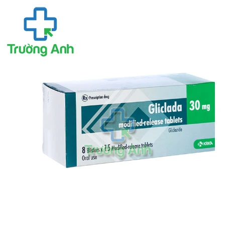 Gliclada 30mg Krka - Điều trị tiểu đường tuýp 2 ở người lớn
