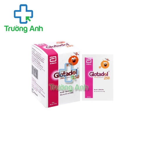 Glotadol 250 - Thuốc hạ sốt, giảm đau hiệu quả