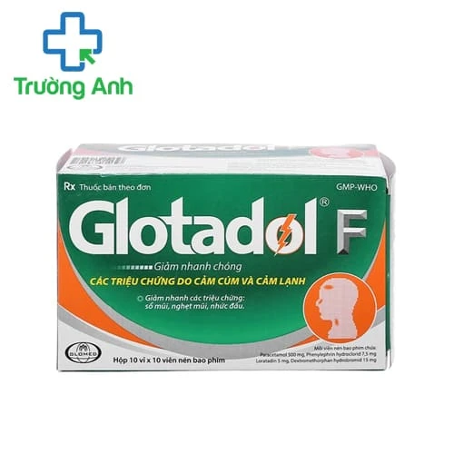 Glotadol F - Thuốc điều trị hắt hơi, sổ mũi, viêm mũi dị ứng
