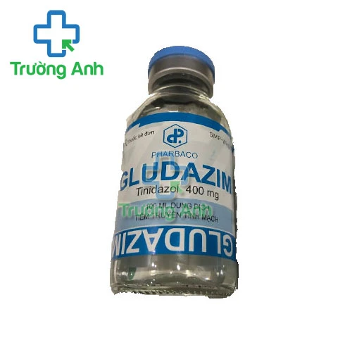 Gludazim 400mg/100ml Pharbaco - Điều trị bệnh nhiễm khuẩn