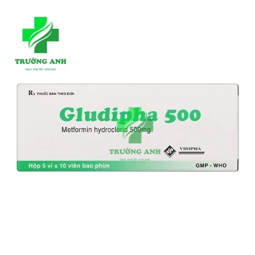 GLUDIPHA 500 - Thuốc điều trị đái tháo đường hiệu quả của Vidipha