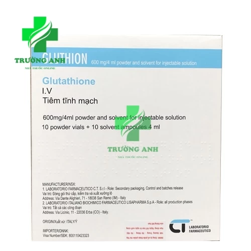 Gluthion - Thuốc giảm độc tính trên hệ thần kinh hiệu quả