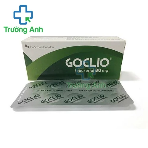 Goclio 80mg - Thuốc điều trị tăng Acid uric huyết hiệu quả 