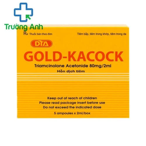 Gold-Kacock - Điều trị dị ứng, bệnh da, khớp hiệu quả