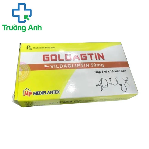 Goldagtin 50mg - Thuốc điều trị tiểu đường của Mediplantex