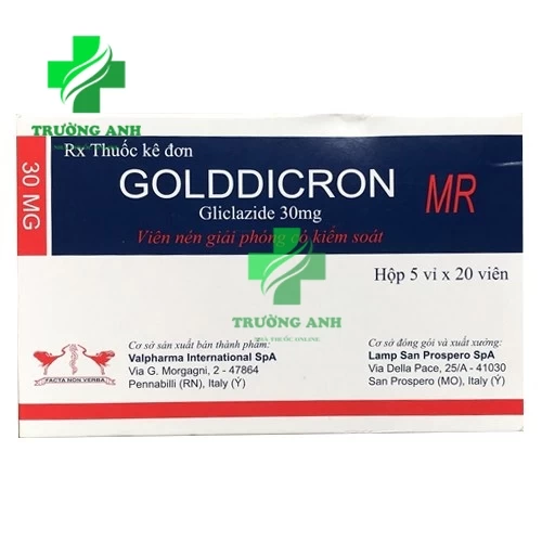 Golddicron 30 - Thuốc điều trị bệnh đái tháo đường của Italy