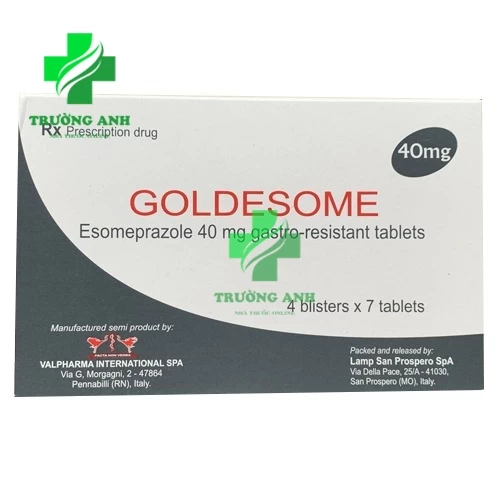 Goldesome 40 - Điều trị loét dạ dày - tá tràng hiệu quả