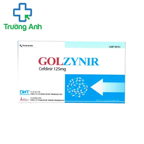 Golzynir 125mg - Thuốc điều trị bệnh nhiễm trùng hiệu quả