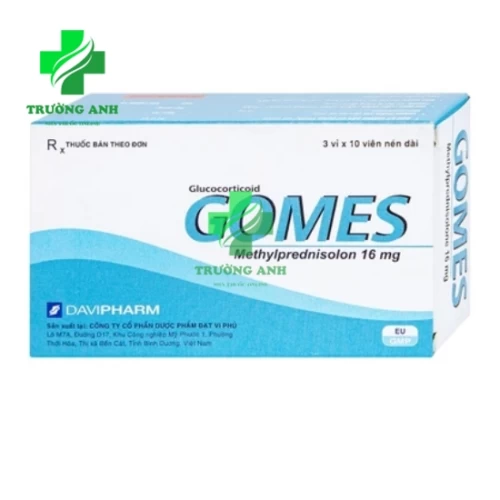 Gomes 16mg - Thuốc chống viêm, chống dị ứng hiệu quả