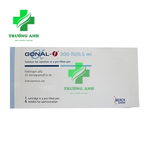 Gonal-f 300IU/0.5ml Merck - Điều trị không rụng trứng hiệu quả