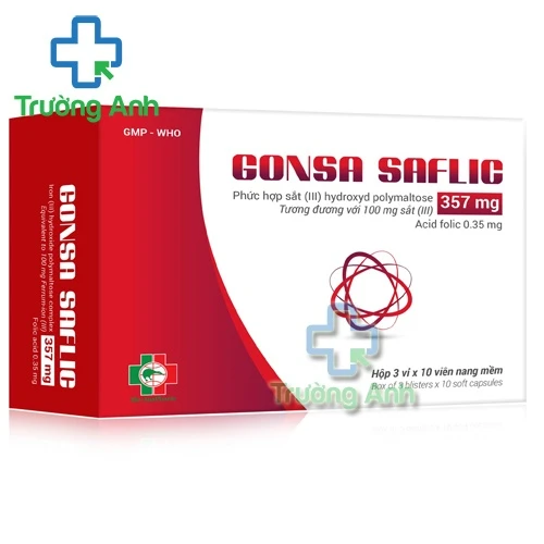 GONSA SAFLIC - Hỗ trợ bổ sung canxi hiệu quả của Austrapharm
