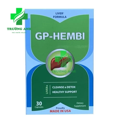 GP-Hembi - Hỗ trợ điều trị bệnh lý về gan hiệu quả