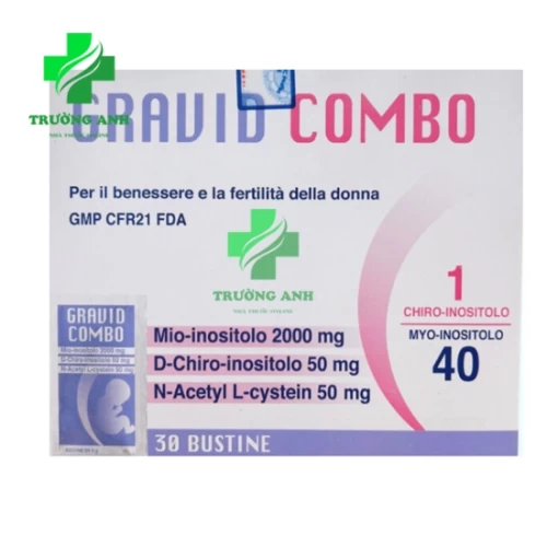 Gravid Combo - Hỗ trợ điều trị vô sinh, hiếm muộn ở phụ nữ