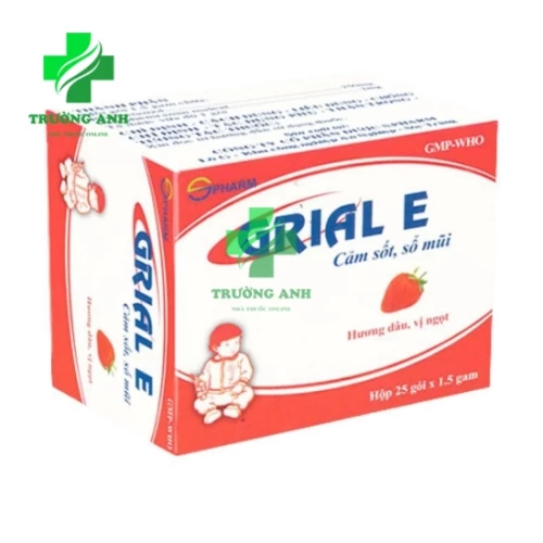 Grial-E - Thuốc điều trị giảm đau, hạ sốt hiệu quả của S.Pharm