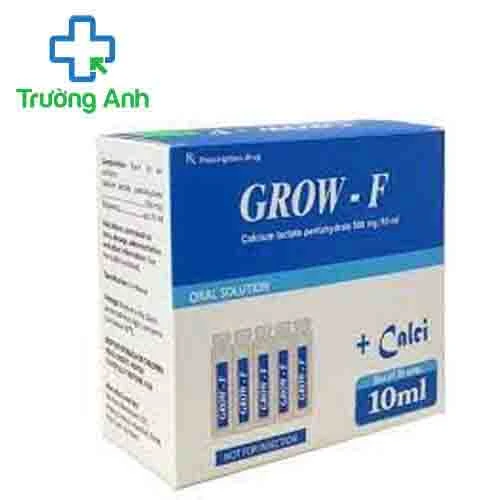 Grow-F - Giúp bổ sung calci, phòng ngừa loãng xương hiệu quả