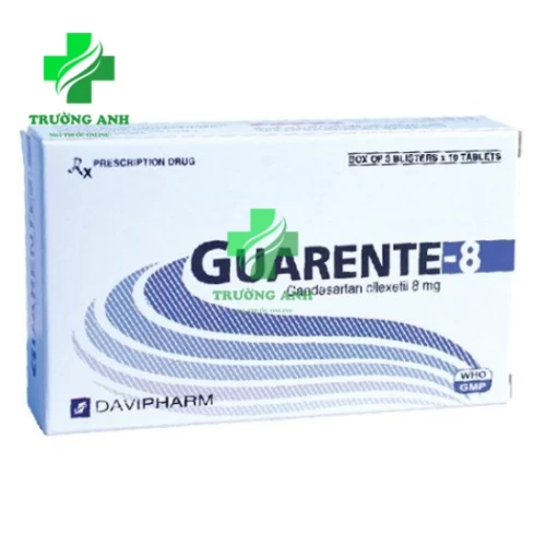 GUARENTE-8 - Thuốc điều trị tăng huyết áp hiệu quả của Davipharm