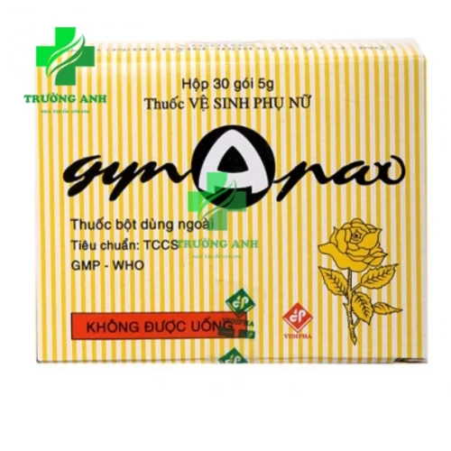 Gynapax Vidipha - Thuốc trị huyết trắng, ngứa, viêm âm đạo