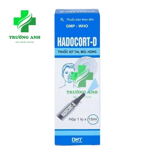 Hadocort-D - Điều trị viêm xoang, viêm mũi dị ứng hiệu quả