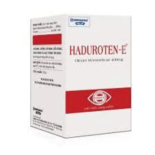 Haduroten-E - Giúp cung cấp vitamin A, điều trị bệnh khô mắt hiệu quả