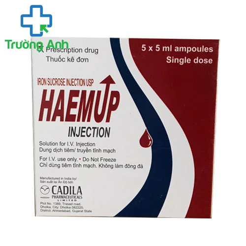 Haemup injection - Thuốc điều trị máu do thiếu sắt hiệu quả của Ấn Độ