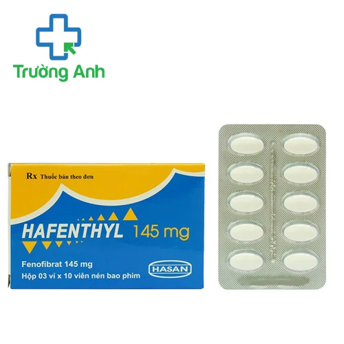Hafenthyl 145mg - Thuốc làm giảm mỡ máu hiệu quả