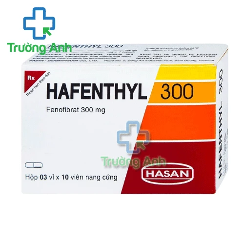 Hafenthyl 300mg - Thuốc điều trị rối loạn lipoprotein hiệu quả