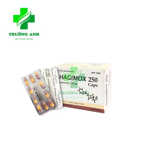 Hagimox 250 (viên nang) DHG - Thuốc điều trị viêm đường hô hấp