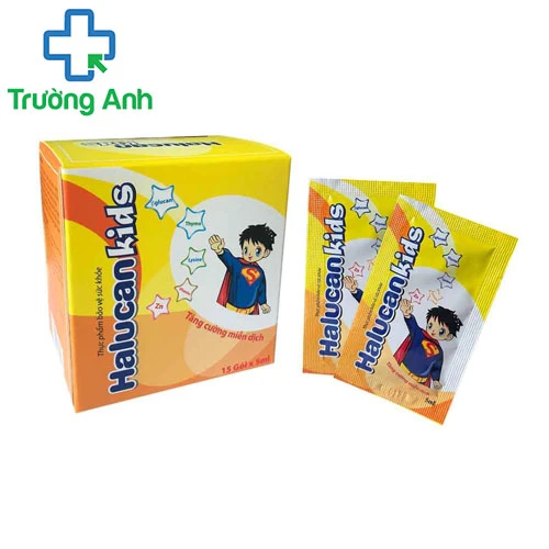 Halucan kids (gói) - Giúp tăng cường sức đề kháng hiệu quả