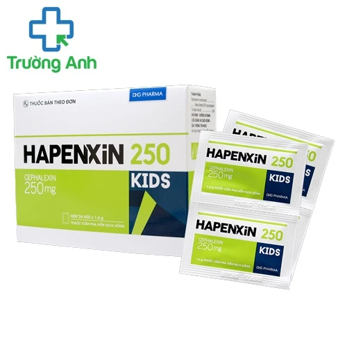 Hapenxin 250 Kids - Thuốc điều trị nhiễm khuẩn đường hô hấp hiệu quả