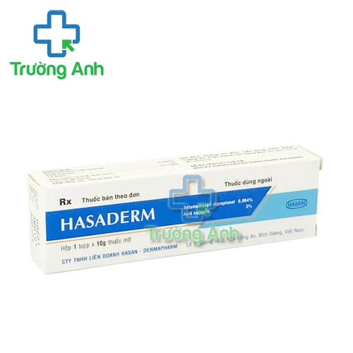 Hasaderm 10g - Thuốc điều trị các bệnh lý về da hiệu quả