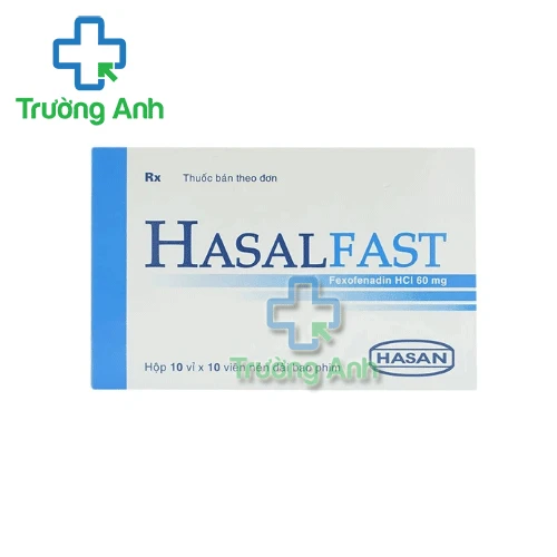 Hasalfast 60mg - Thuốc điều trị viêm mũi dị ứng, mề đay hiệu quả